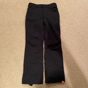 Women’s Black roxy snow pants size medium